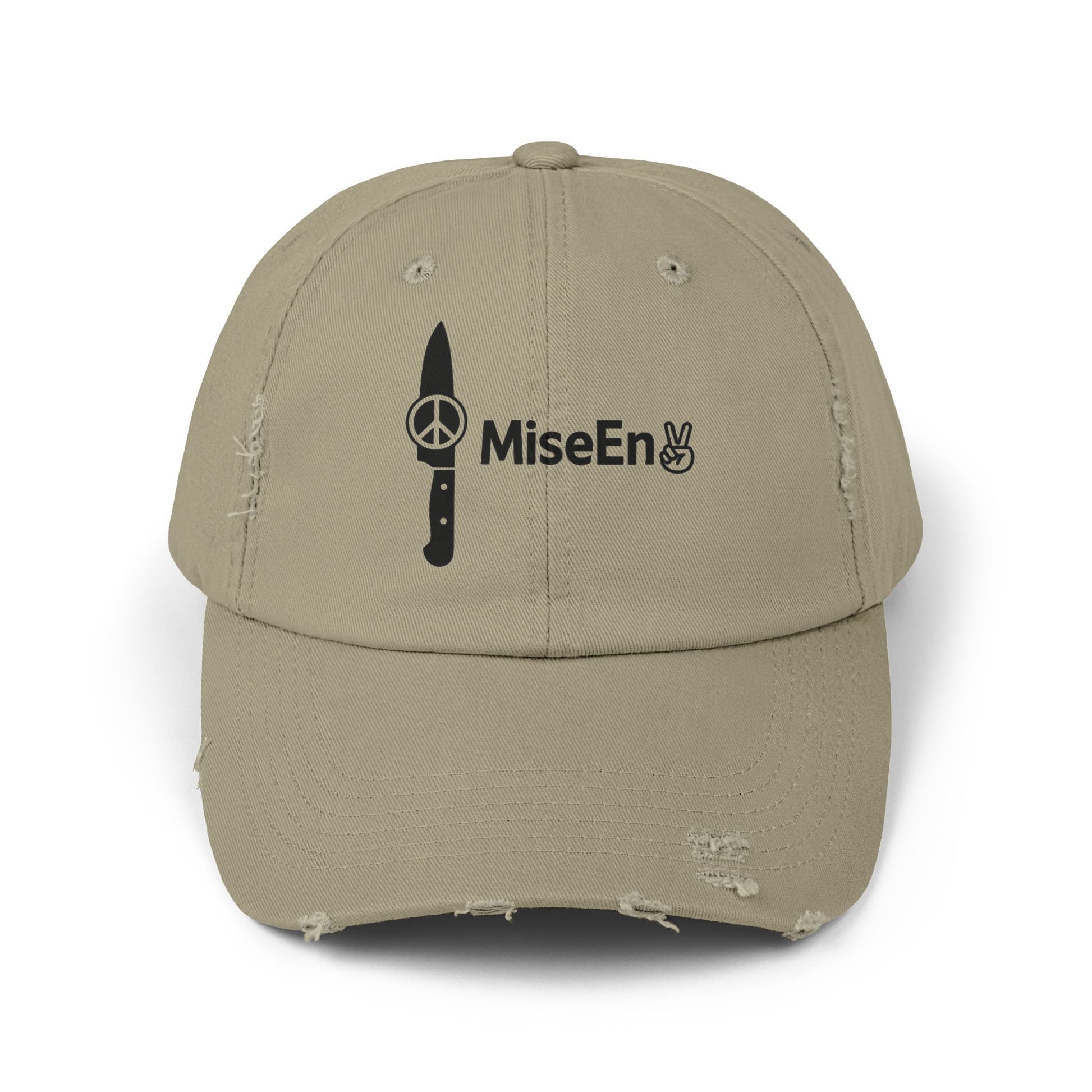Distressed MisEn✌️Cap - Mental Health Chef Server Funny Every Day Gift