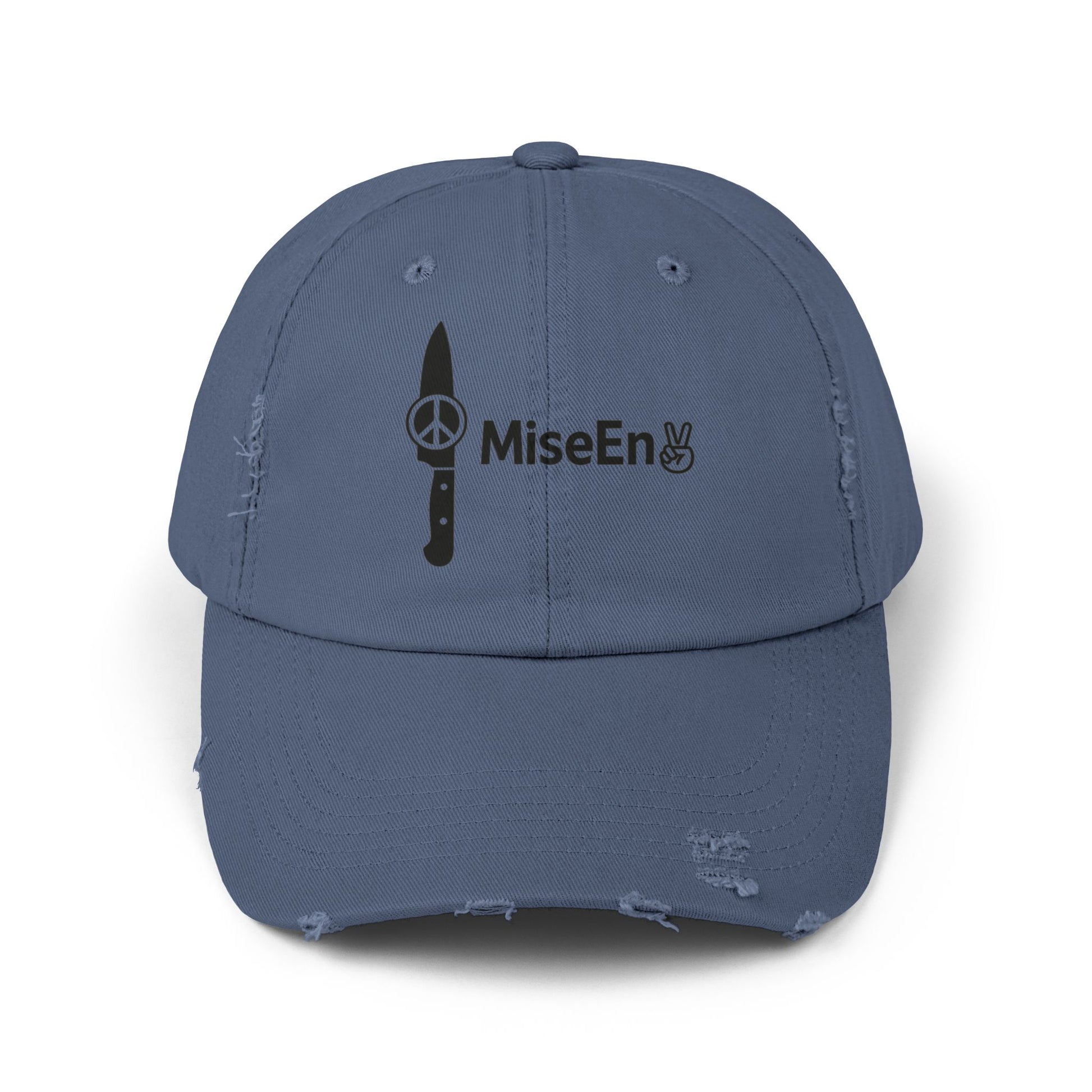 Distressed MisEn✌️Cap - Mental Health Chef Server Funny Every Day Gift