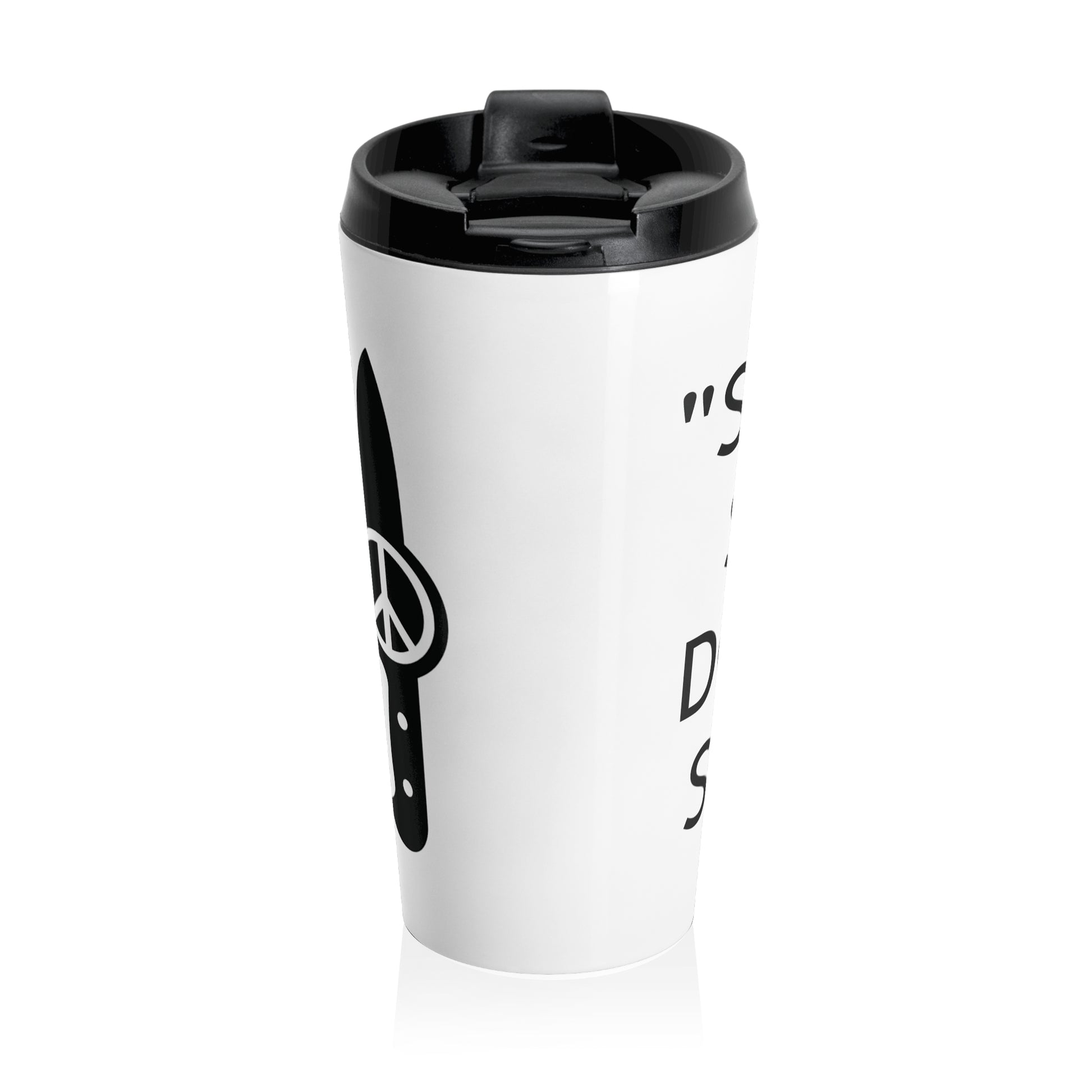 "SIPPIN' SO I DON'T SNAP" Stainless Steel Travel Mug