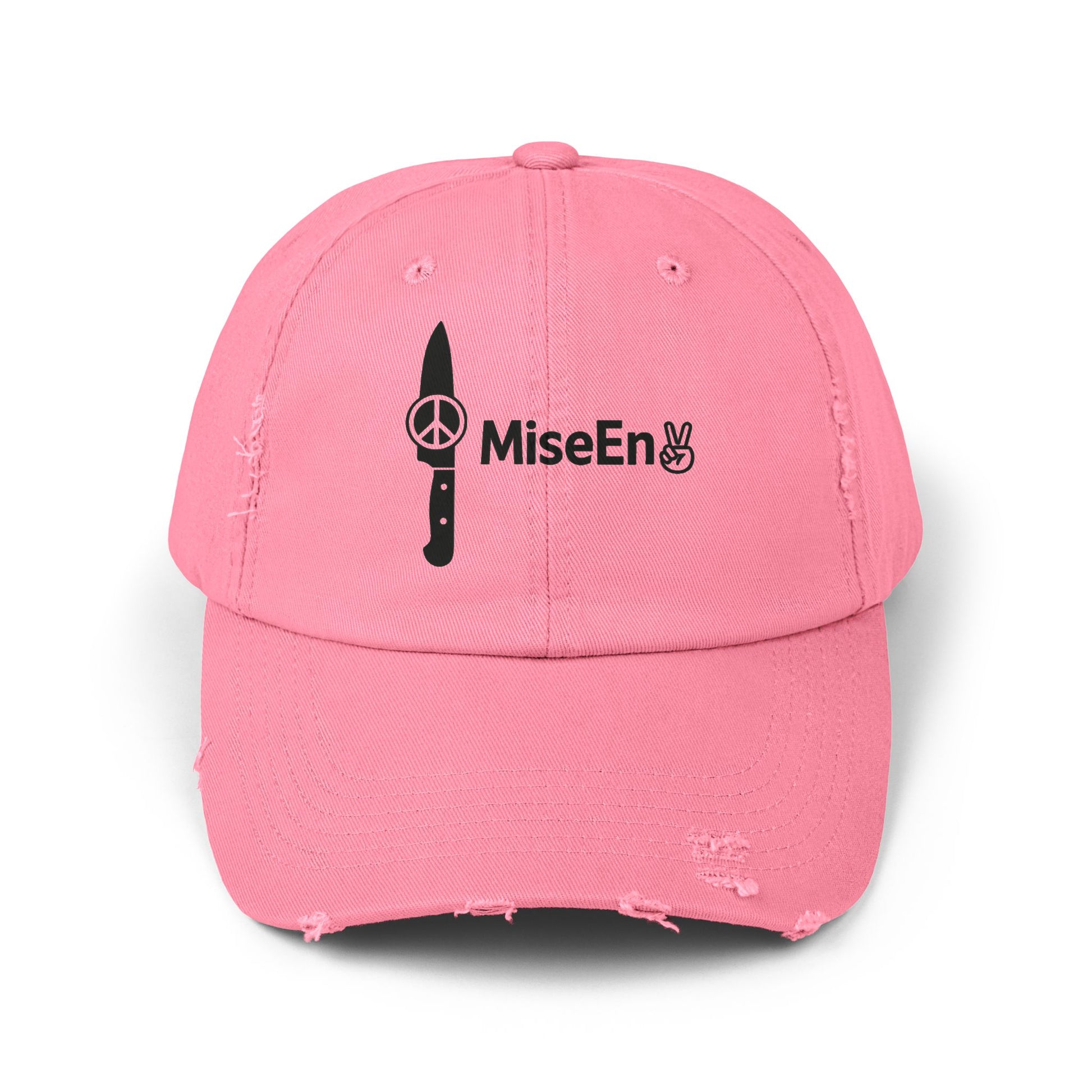 Distressed MisEn✌️Cap - Mental Health Chef Server Funny Every Day Gift