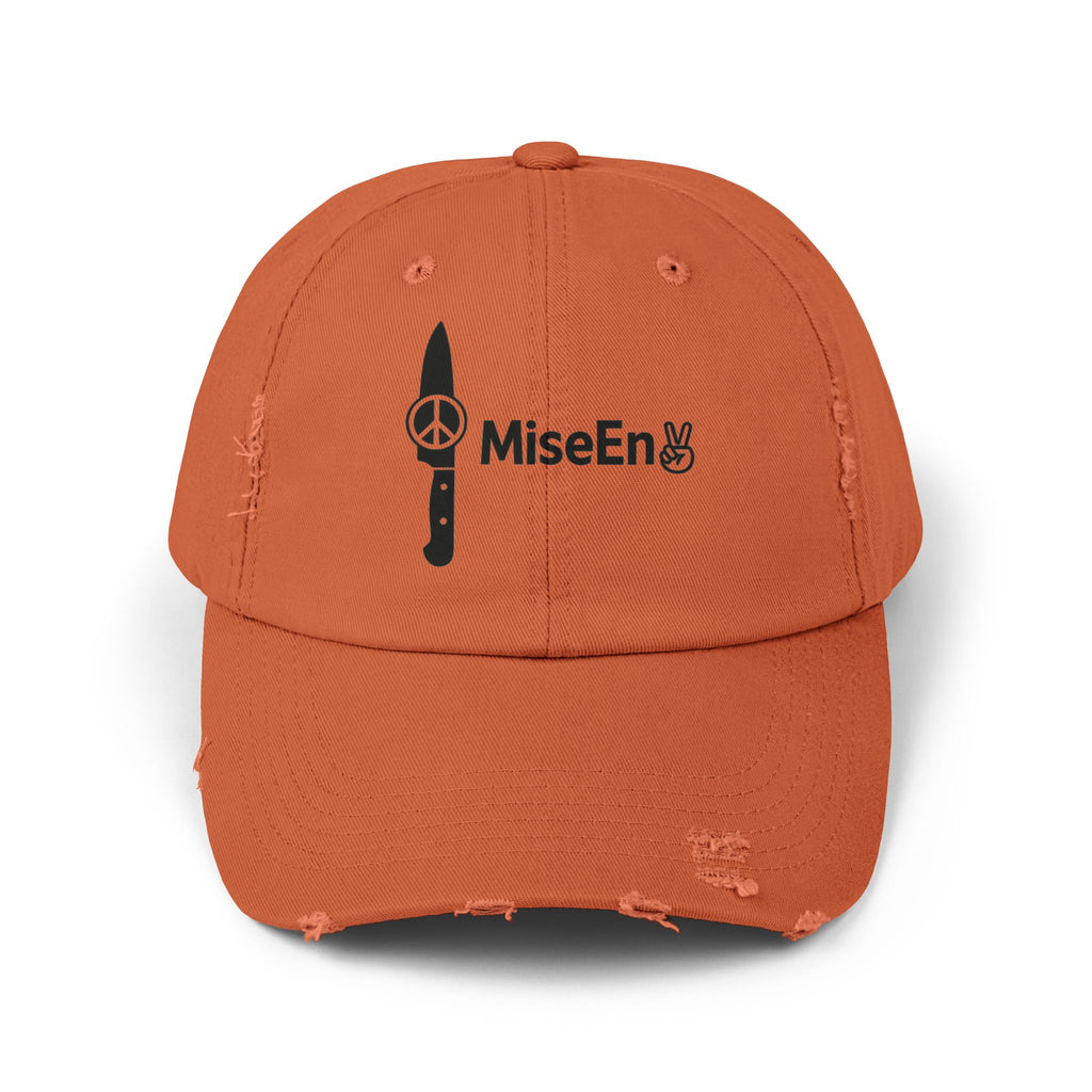 Distressed MisEn✌️Cap - Mental Health Chef Server Funny Every Day Gift