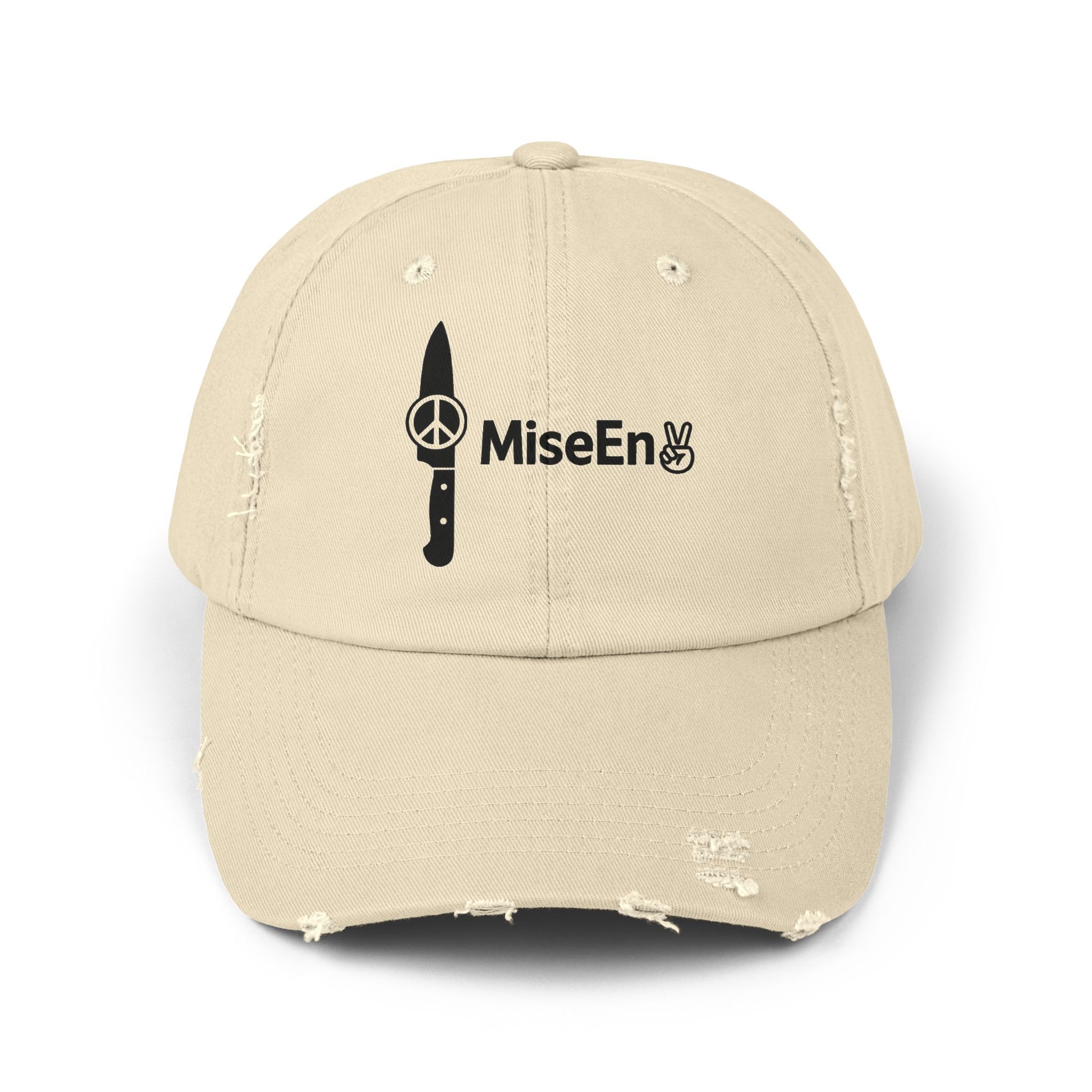 Distressed MisEn✌️Cap - Mental Health Chef Server Funny Every Day Gift