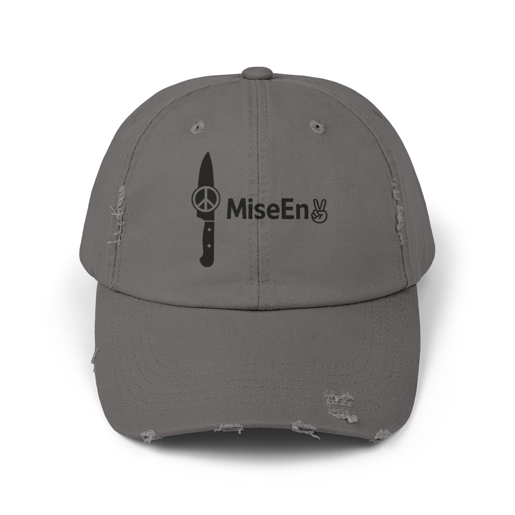 Distressed MisEn✌️Cap - Mental Health Chef Server Funny Every Day Gift